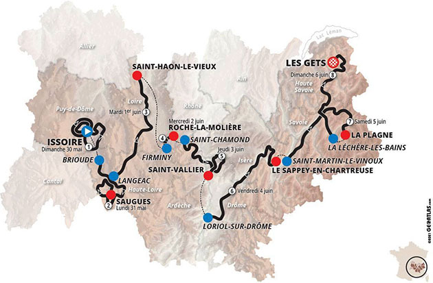 Dauphine map